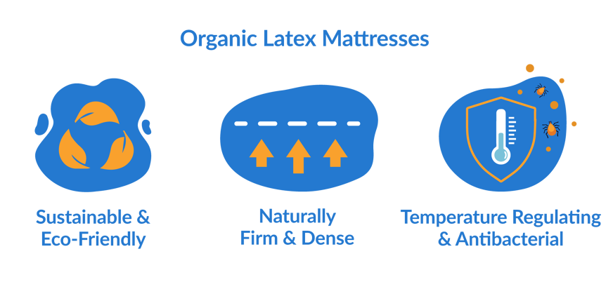 Organic latex mattresses